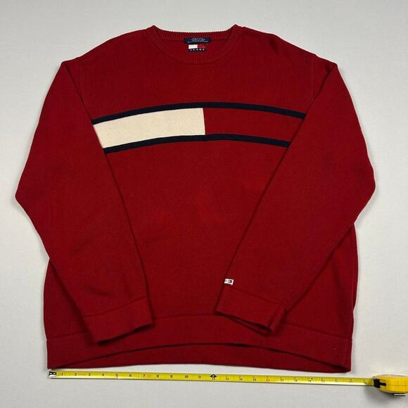 Vintage Tommy Hilfiger Red Sweater - Picture 7 of 7